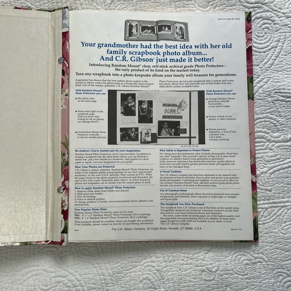 Vintage Waverly Sonnet Collection Scrapbook - Picture 3 of 9